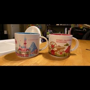 Disneyland and California Adventures Starbucks mug